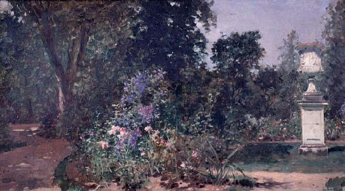 Raimundo de Madrazo y  Garreta Versailles le jardin du Roi oil painting picture